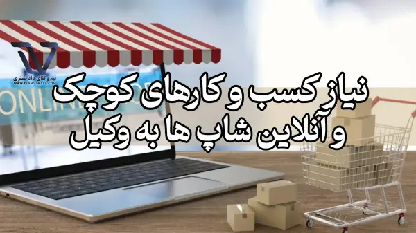 وکیل متخصص در حوزه تجارت الکترونیک برای آنلاین شاپ